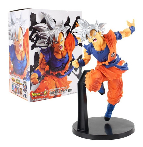 Goku Ultra Instinto Dragon Ball Colección Figura + Obsequio | MercadoLibre