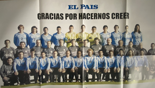 Gracias Uruguay Mundial 2010, Fútbol, El País Cr06b5