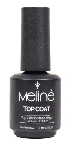 Esmalte Semipermanente Top Coat Gel Uvled Meline