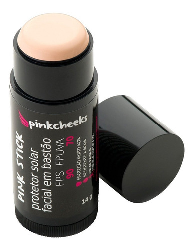 Imagem 3 de 6 de Pink Stick Protetor Solar E Base Fps 90 Pink Cheeks Cor 10km