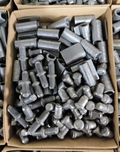 Imagen 2 de 5 de Bisagra Ficha Soldar Reforzada 60 X 8 Mm Hierro 25 Unidades