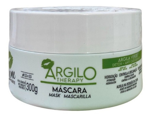 Máscara Argila Verde Detox Anti Oleosidade Use Me Hidra 300g