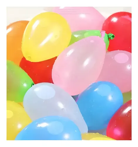 Faburo 1000 Globos De Agua Para Fiestas De Colores Surtidos, Con Conector Para Llenado Fácil, Ideales Para Juegos De Verano