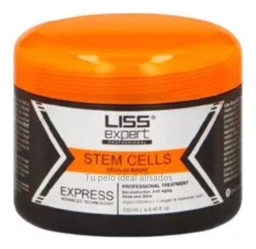 Alisado Celulas Madres Liss Expert Stemm Cells  250 Ml