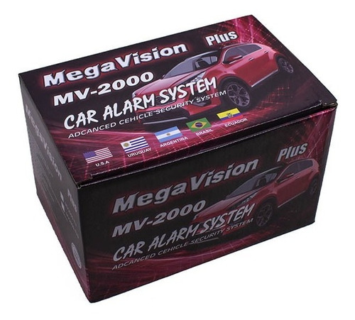 Alarma Auto Megavision Plus Volumetrica + 2 Bloqueos