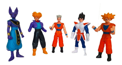 Figuras Dragón Ball Colección Goku Vegeta Juguetes Niños