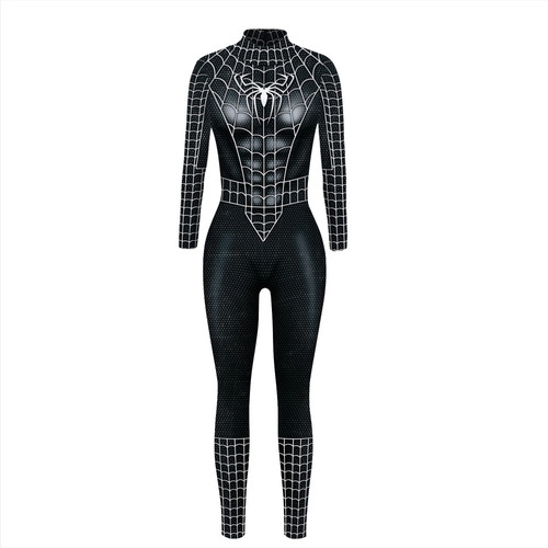 Halloween Spiderman Iron Man 3d Impreso Cosplay Mono Mujer