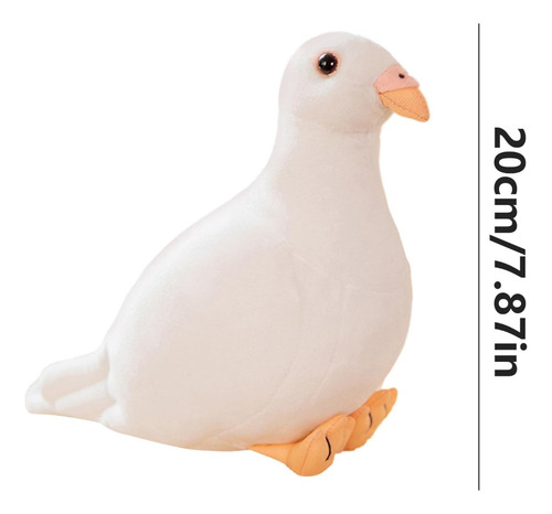 · 2pcs Animal Peluche Pájaro Simulado Lindo Y Divertido-20cm