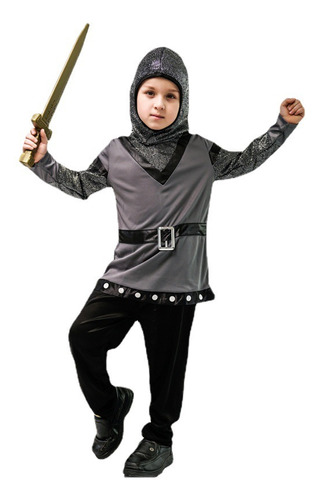 Halloween Niños Medieval Caballero Valiente Cos Costume