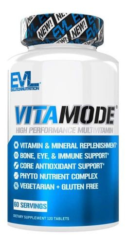 Evlution Nutrition Vitamin Men - Unidad a $2124