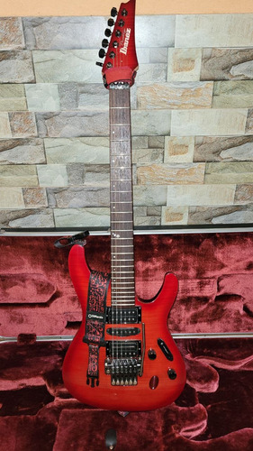 Guitarra Ibanez S5470q Rbb Prestige Japan Con Estuche Usada Diestro Regal Brown Burst Maple (Usado)
