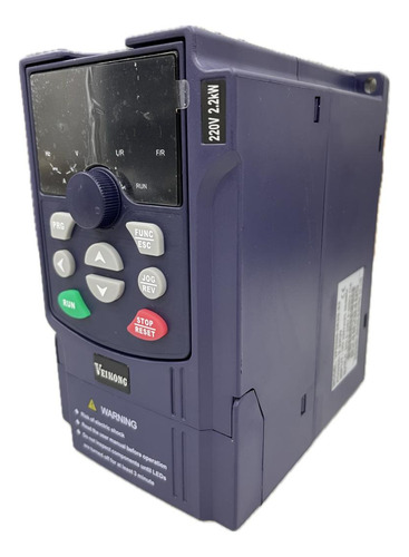 Inversor De Frequência Monofásico 3cv 9,6a 220v Vfd200