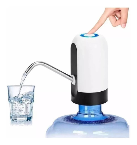 Bomba Dispensador Agua Electronico Recargable Usb Bomba