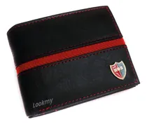 Comprar Billetera Newell´s Old Boys En Cuero Ecologico Hombre Futbol Color Negro Diseño de la tela Newell