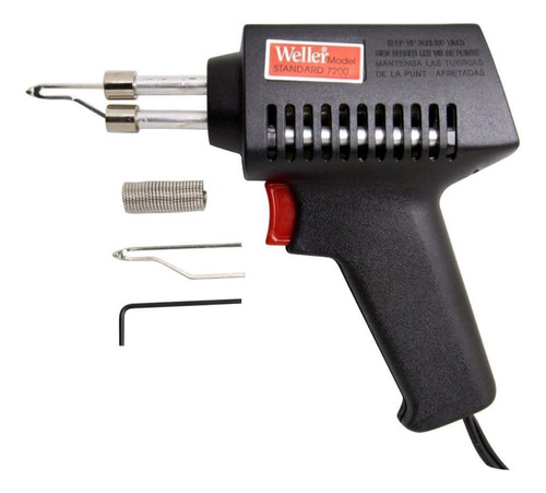 Cautín/pistola De Soldar Weller 7200pk Kit 75w