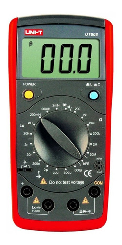 Multímetro Digital Lcr Capacitancia/inductancia Ut603 Uni-t