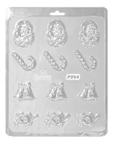 Comprar Molde Placa Parpen Bombon Figuras Navideñas Varias P384