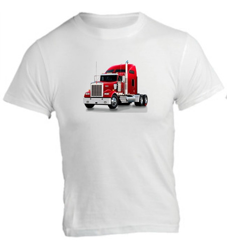Camiseta Infantil Estampa Transporte Caminhão 40