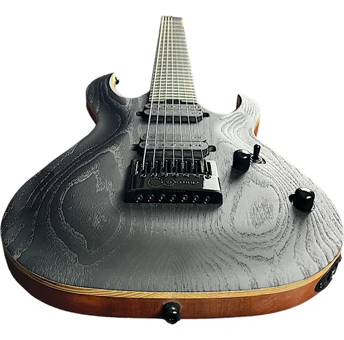 Guitarra Cort Kx707 Evertune Opbk Black 7 Cordas