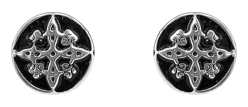 Aretes Nudo De Bruja Artesanal Mujer Regalo Plata Ley 925