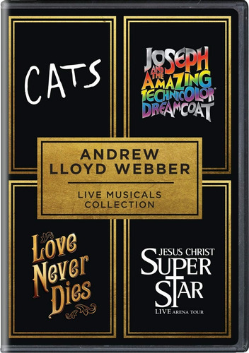 Andrew Lloyd Webber Live Musicals Collection 4dvd En Stock 