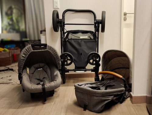 Coche Travel System Cloud Grey Infanti