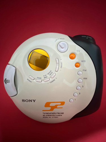 Discman Sony Walkman D-fs601 S2 Sports Reproductor De Cd