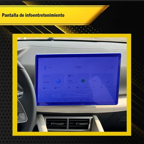 Kit Ppf Micas Pantalla Compatible Con Byd Yuan Pro 2025