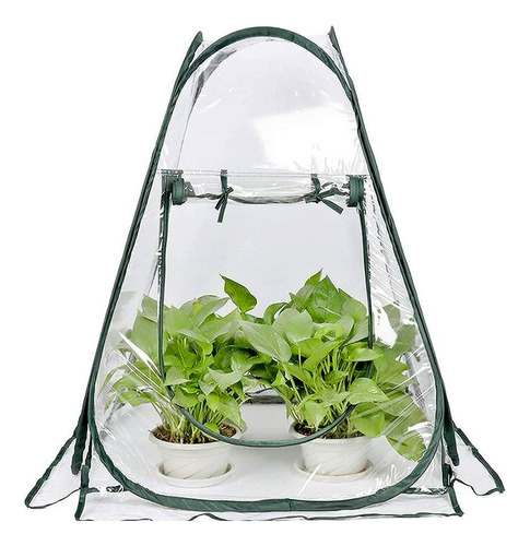 Porayhut Pop Up Greenhouse Cover Flower House Mini Gardening