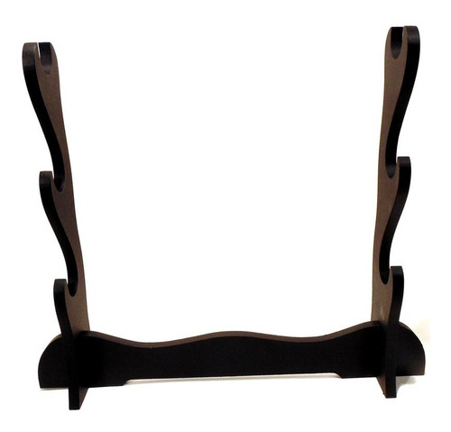 Suporte Horizontal De Mesa Para 3 Espadas Ou Katanas