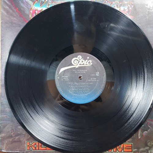 Vinil Lp Meliah Rage Kill To Survive