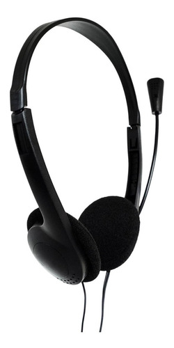 Imagen 2 de 2 de Headset Audífonos Con Micrófono Negro Urbano Labs