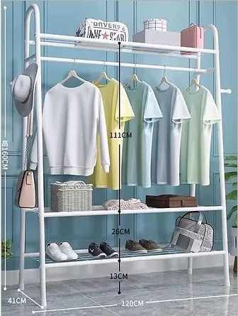 Imagen 2 de 2 de Excelente Perchero Organizador De Ropa