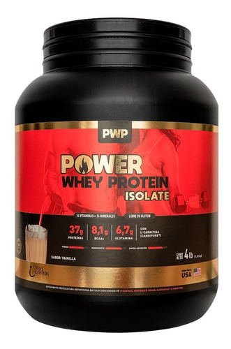  Cibeles Pwp Whey Protein Isolate 4lb