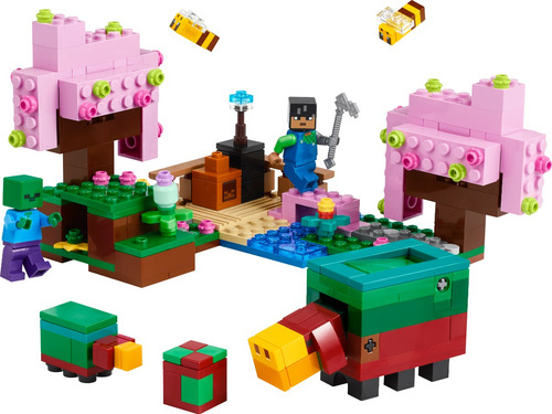 Lego® Minecraft® El Jardín De Cerezos En Flor 304 Minecraft