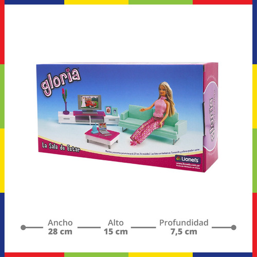 Imagen 6 de 10 de La Sala De Estar. Muebles De Muñecas Gloria