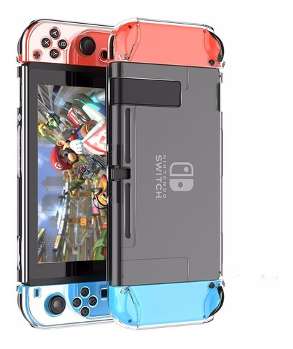 Funda Protector Carcasa Rígida Nintendo Switch Transparente 