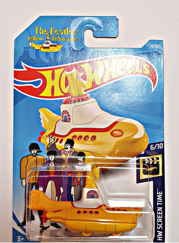Hotwheels-yellow Submarine