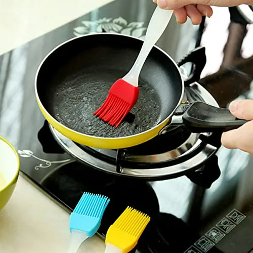 Brocha De Cocina De Silicona Para Asar Y Hornear, Pack De 4