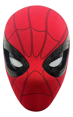 Casco Eléctrico Spiderman Con Ojos Móviles