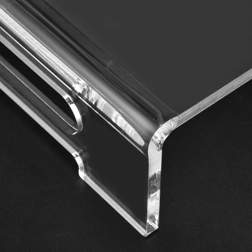 Soporte Para Monitor: Acrílico, Transparente, Duradero