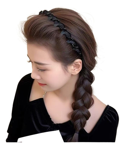 1pcs Faixas Cabeça Plissadas Acessórios Versáteis Cabelo