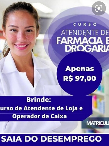 Imagem 1 de 1 de Curso De Atendente,venha Fazer Seu Curso Com Certificado..