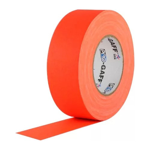 Cinta Gaffer Tape Fluorescente 2  X 46 M Protapes Progaff