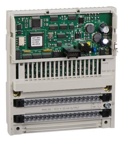 170aao92100 Plc Distributed Analog Output Modicon Momentum