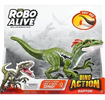 Comprar Dinosaurio Raptor Robo Alive Con Sonido  - Zuru