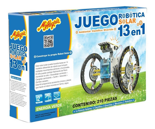 Imagen 2 de 3 de Juego Robótica Solar 13 En 1 - Mi Alegría