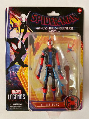 Spider Punk Marvel Legends Across The Spiderverse Spiderpunk (Usado)
