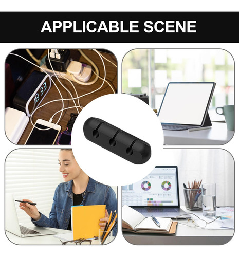 Portacables Portacables Para Escritorio Clips Adhesivos Para