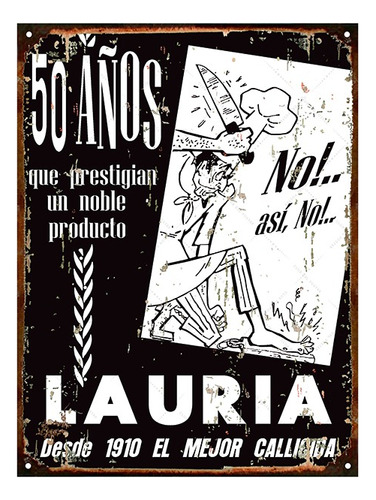 Chapa Publicidad Antigua Callicida Lauria L676